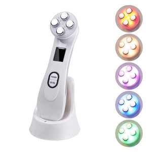 5in1 LED Photon Face Skin Rejuvenation Wrinkle Remover - Skin Care Tools - 99fab.com