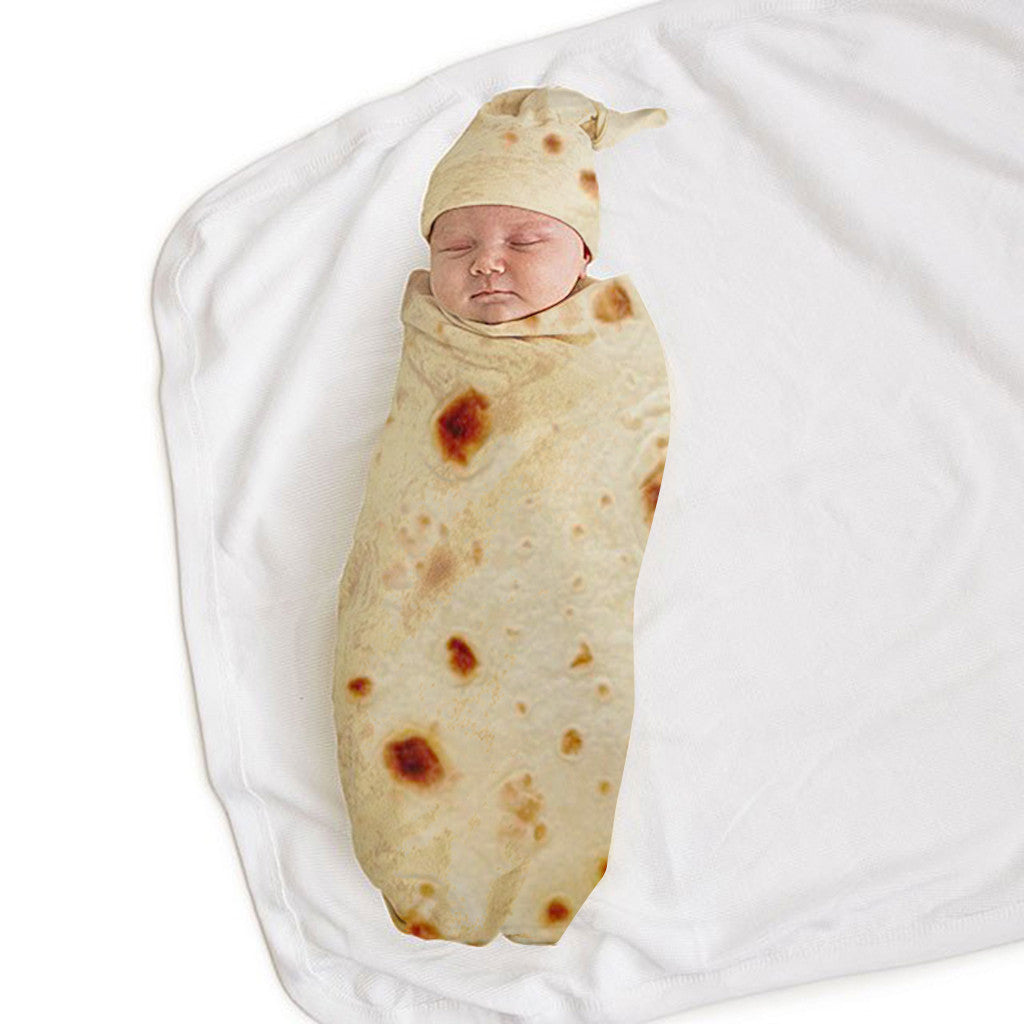 High Quality Burrito Baby Blanket - Baby Blanket - 99fab.com