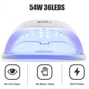 Nail Art Set With UV LED Lamp Dryer - Nail Art Tools - 99fab.com