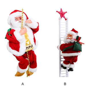 Christmas Santa Claus Electric Climb Ladder - Christmas Tree Ornaments - 99fab.com