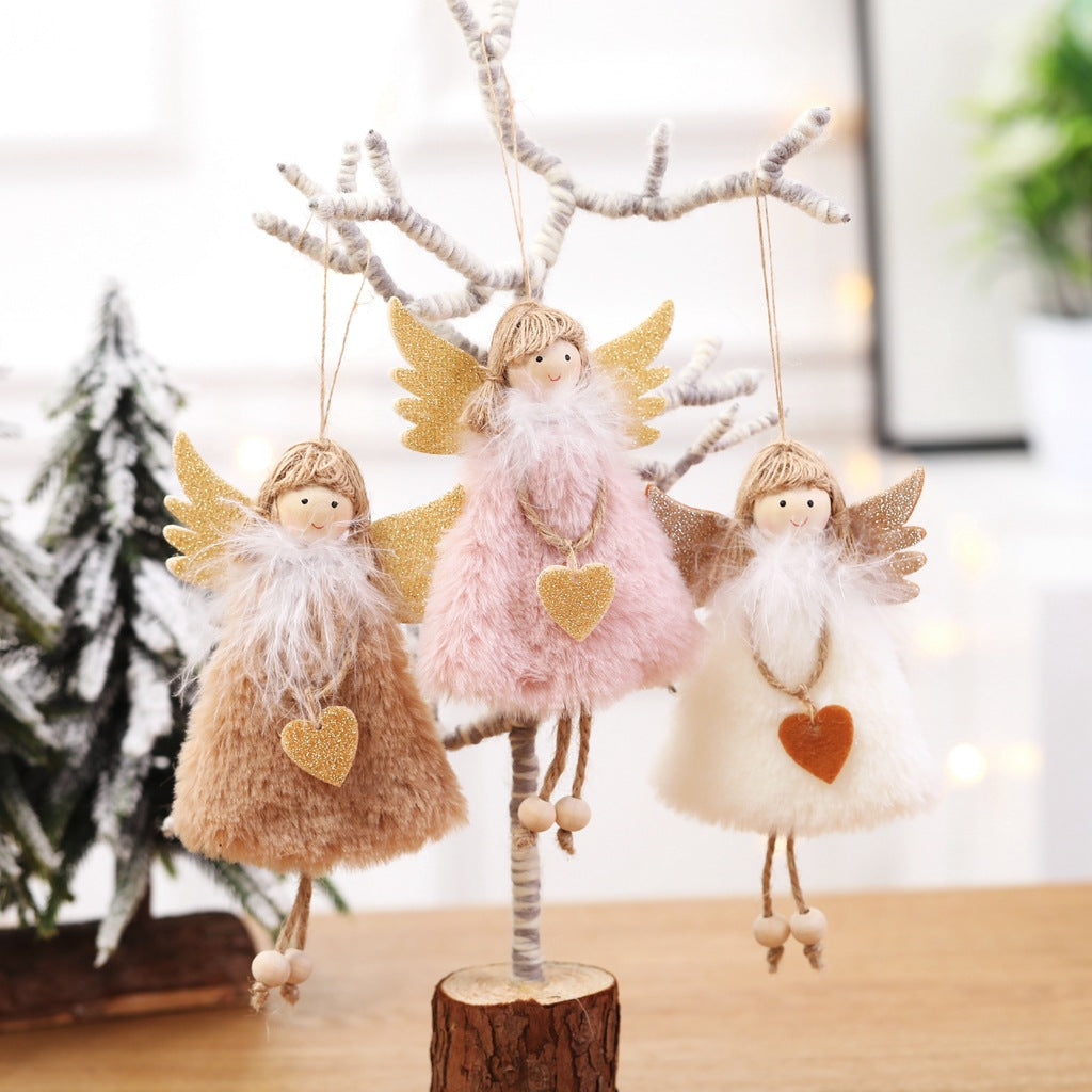 Christmas Angel Dolls Xmas Tree Ornament - christmas decor - 99fab.com