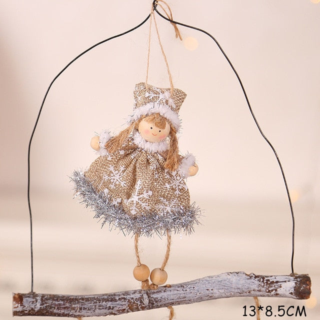 Christmas Angel Dolls Xmas Tree Ornament - christmas decor - 99fab.com