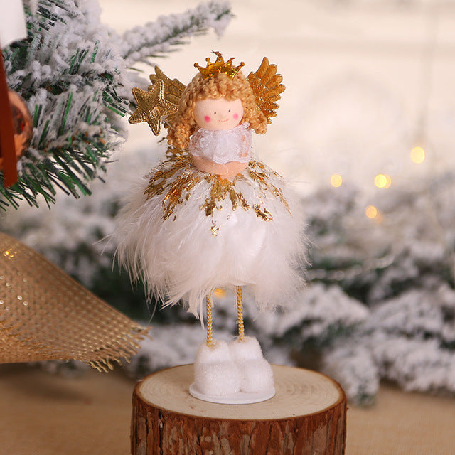 Christmas Angel Dolls Xmas Tree Ornament - christmas decor - 99fab.com