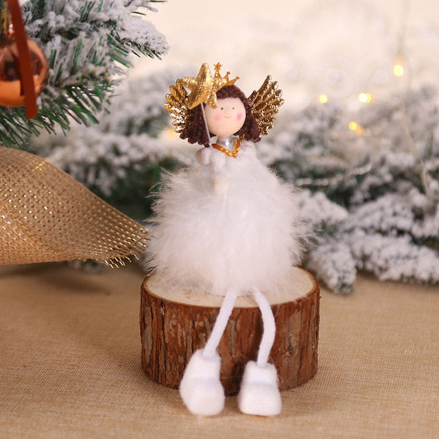 Christmas Angel Dolls Xmas Tree Ornament - christmas decor - 99fab.com