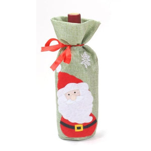 Christmas Snowman Wine Bottle Cover - Bottle Cover - 99fab.com