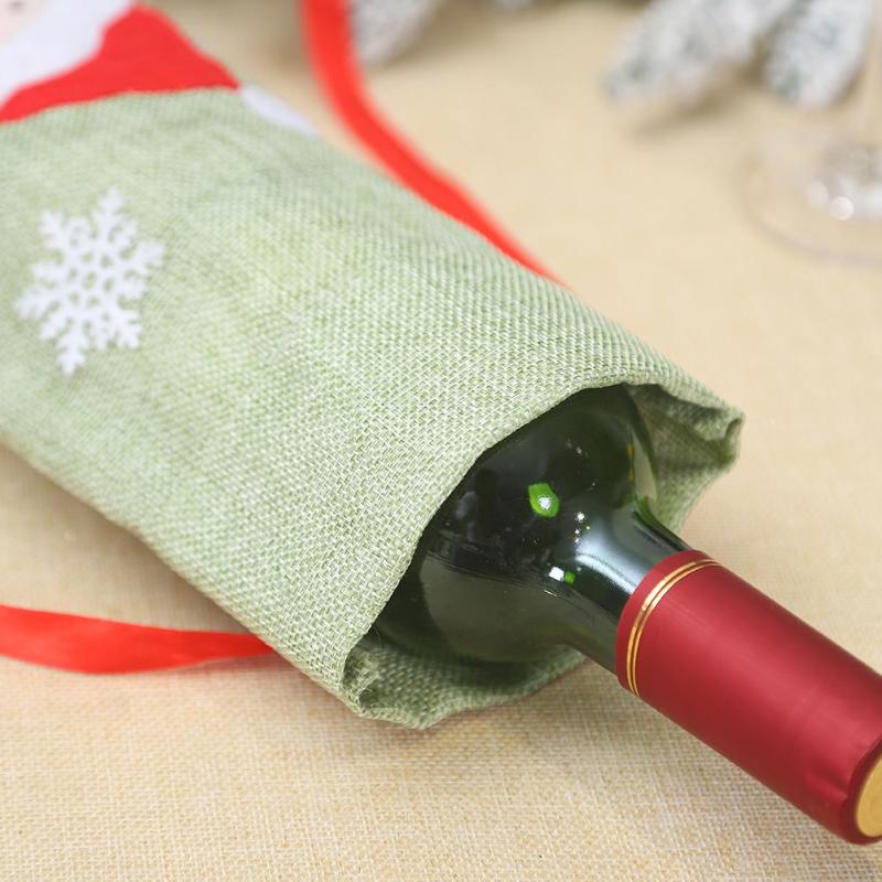 Christmas Snowman Wine Bottle Cover - Bottle Cover - 99fab.com