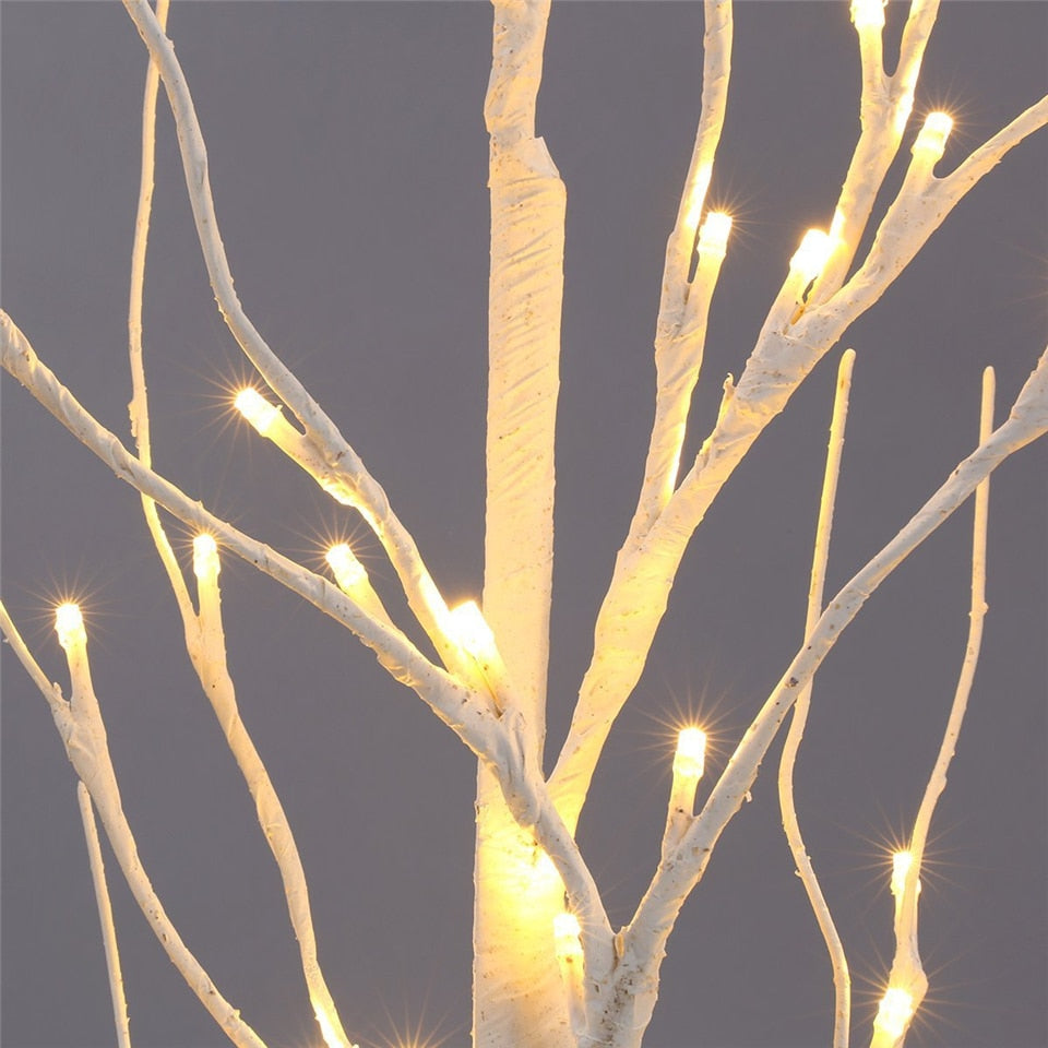 Christmas Decorations LED Tree Birch Lamp - lamp - 99fab.com