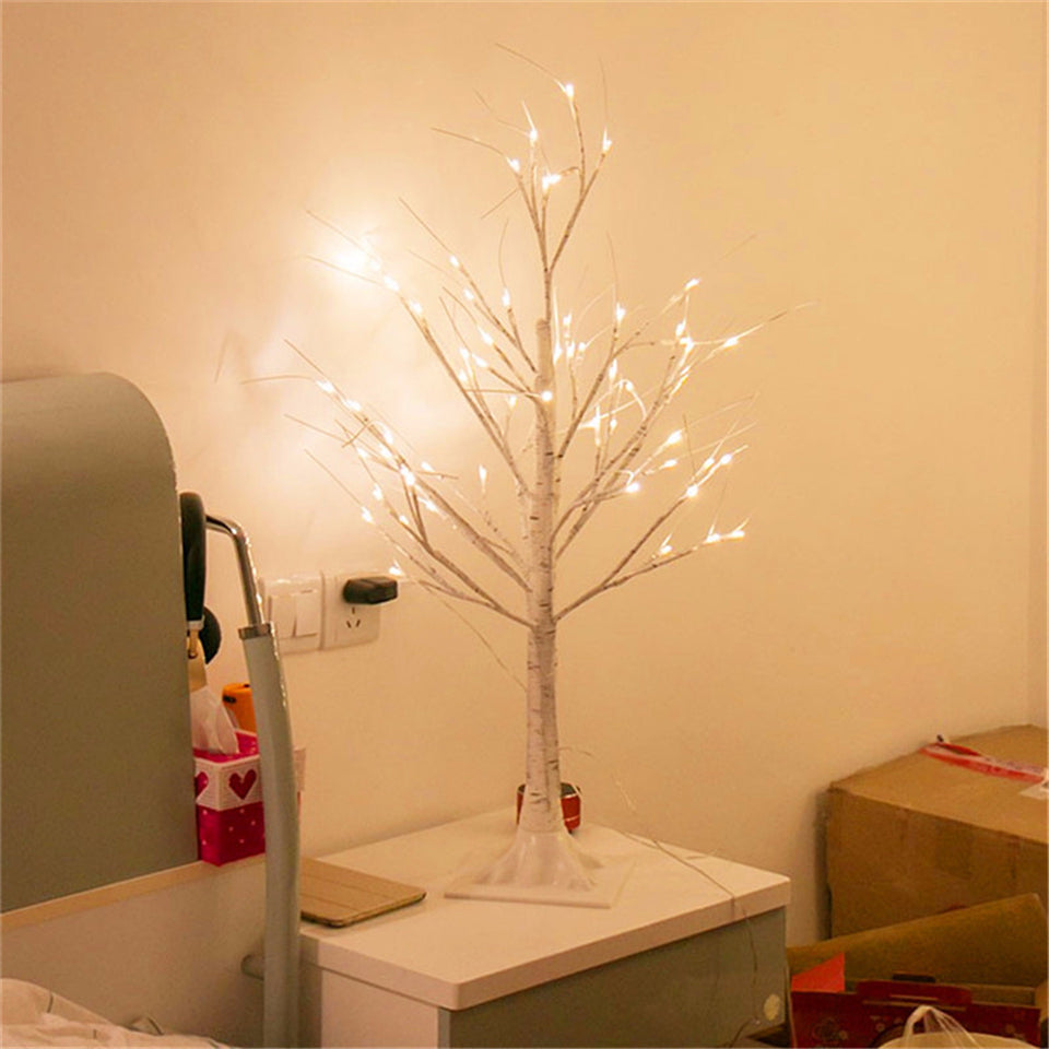 Christmas Decorations LED Tree Birch Lamp - lamp - 99fab.com