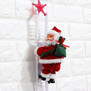 Christmas Santa Claus Electric Climb Ladder - Christmas Tree Ornaments - 99fab.com