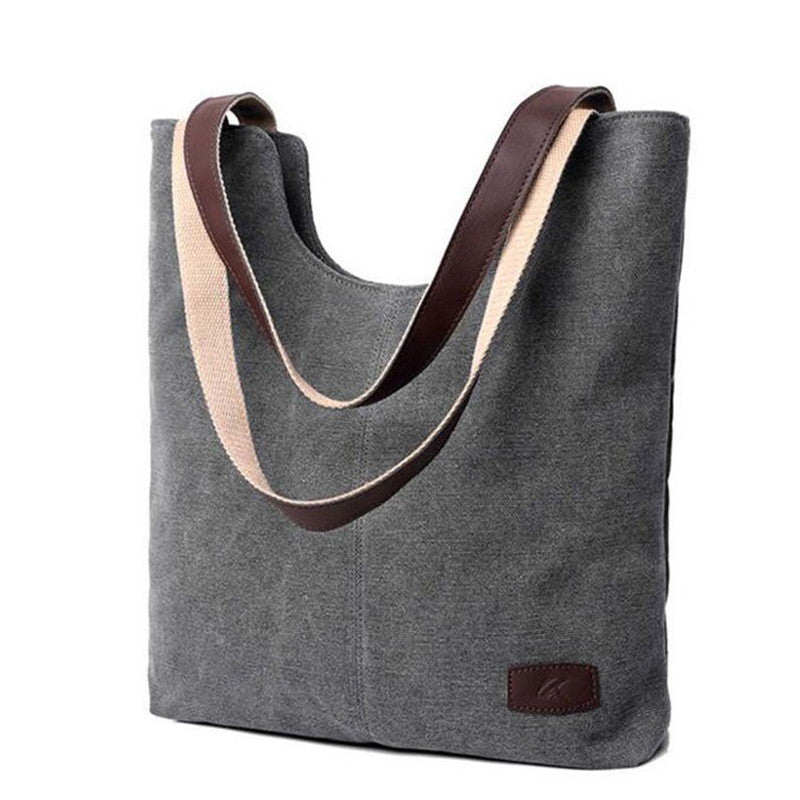 Women's high quality canvas shoulder handbags - women bags - 99fab.com