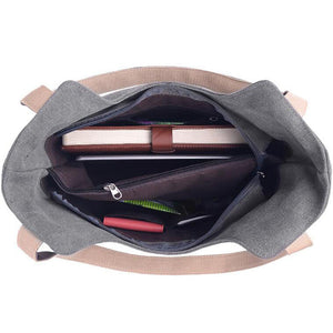 Women's high quality canvas shoulder handbags - women bags - 99fab.com