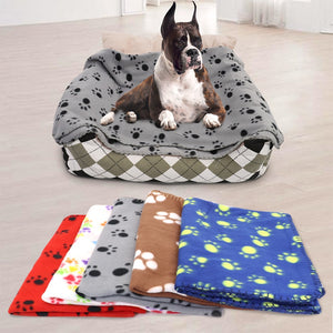 Soft Cute Pet Dog Blanket Winter Warm Bed - 99FAB