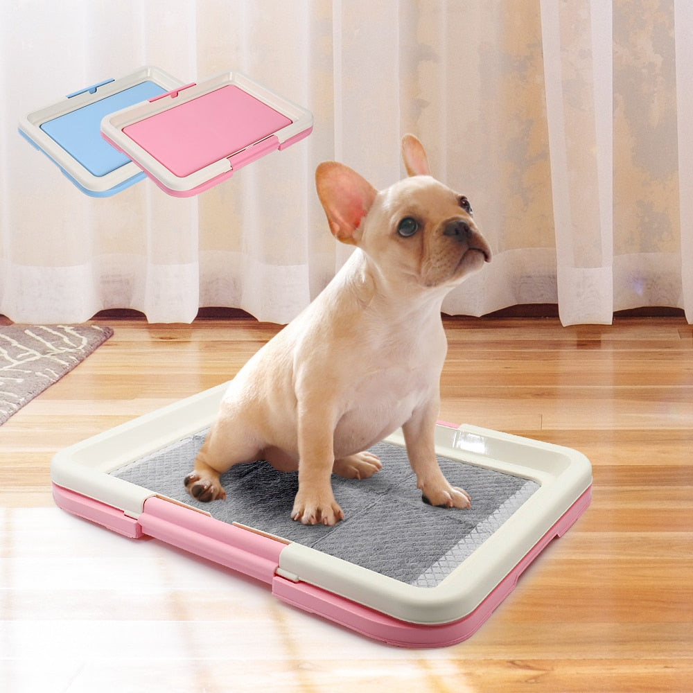 Portable Pet Dogs Toilet Potty Training Litter Tray