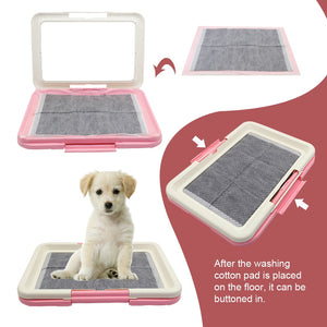 Portable Pet Dogs Toilet Potty Training Litter Tray