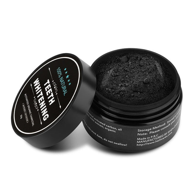 Natural Teeth Whitening Oral Hygiene Dental Care Bamboo Activated Charcoal