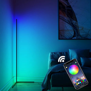 APP Control LED Floor Light Ambilight Corner Floor Lamps