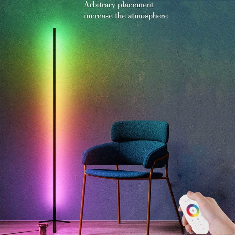 APP Control LED Floor Light Ambilight Corner Floor Lamps