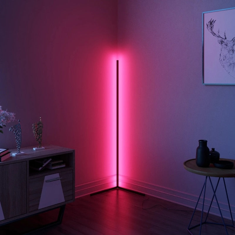 APP Control LED Floor Light Ambilight Corner Floor Lamps