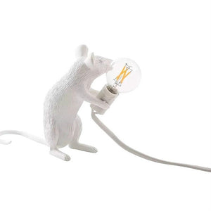 Nordic Modern Resin Mouse Table Lamp LED Night Lights