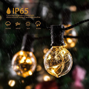 Solar Powered LED Outdoor Garden Yard Waterproof String Lights B99