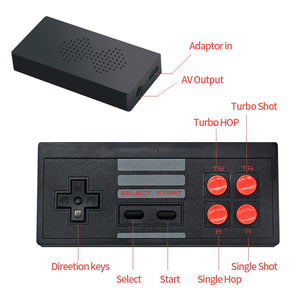 Wireless USB TV Video Game Console Mini Retro Handheld Built-in 620 Classic Games - 99FAB