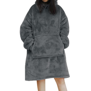 Women Blanket Sweatshirt Robe