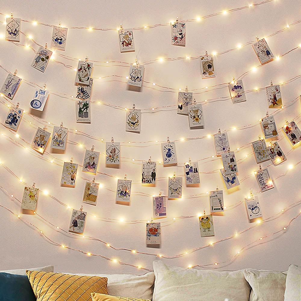 Photo Clip USB LED String Fairy Lights