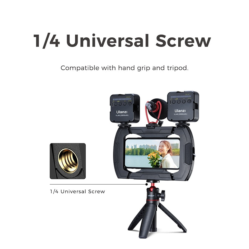 U-Rig Lite Handheld Camera Bracket Mobile Phone Vlog Mounts Holder