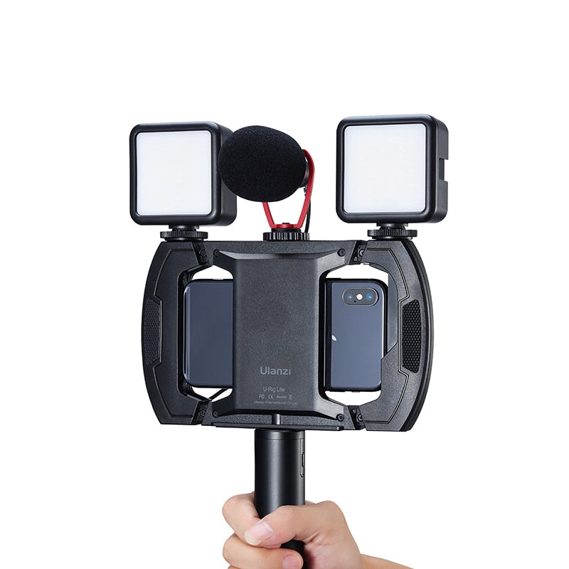 U-Rig Lite Handheld Camera Bracket Mobile Phone Vlog Mounts Holder