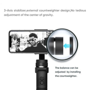 1Set 3 Axis Handheld Gimbal Stabilizer for Smartphone and Go pro Action Camera