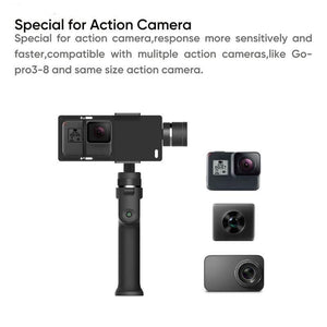 1Set 3 Axis Handheld Gimbal Stabilizer for Smartphone and Go pro Action Camera