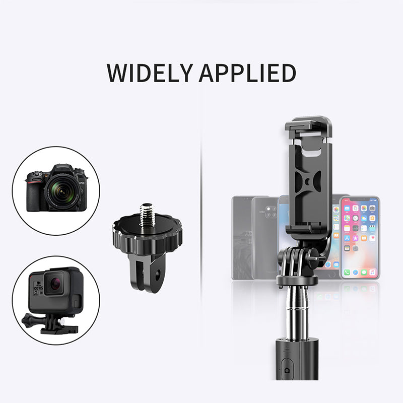 Wireless Bluetooth Selfie Stick Tripod Foldable Universal for SmartPhones Go pro Sports