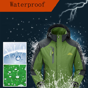 Army Solid Waterproof  Hooded Jackets - Men Clothing - 99fab.com