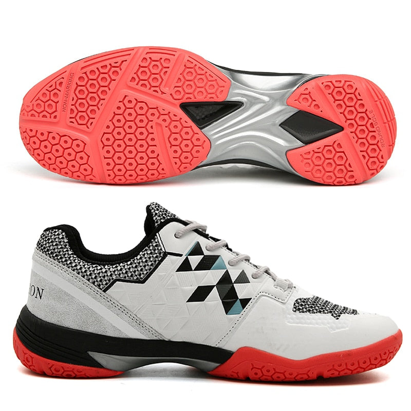 Medaron Professional Badminton Shoes Anti Slip Tennis Volleyball Light Weight Male Sneakers - 99fab 