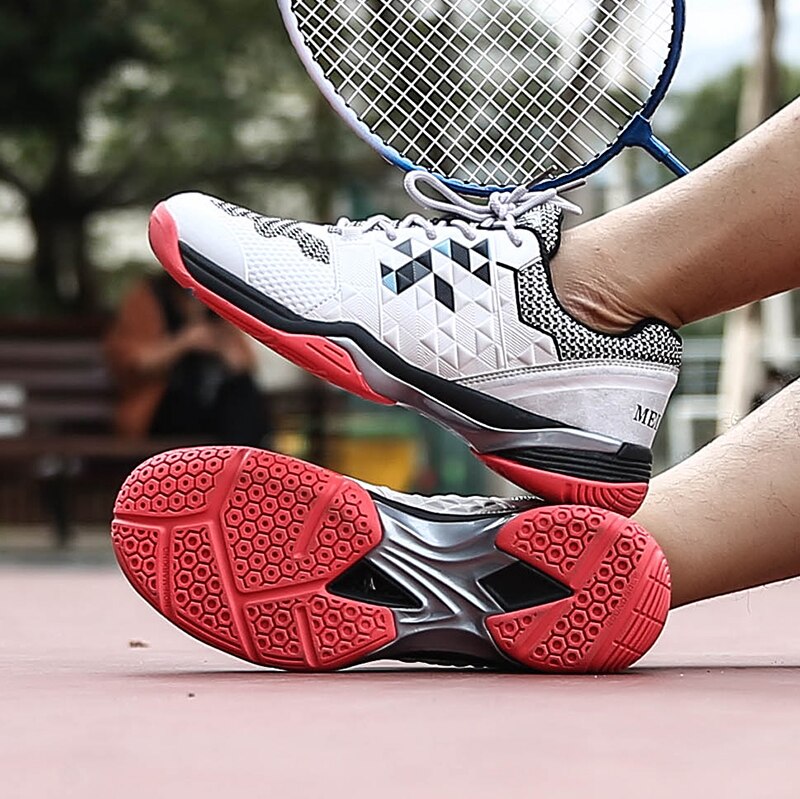 Medaron Professional Badminton Shoes Anti Slip Tennis Volleyball Light Weight Male Sneakers