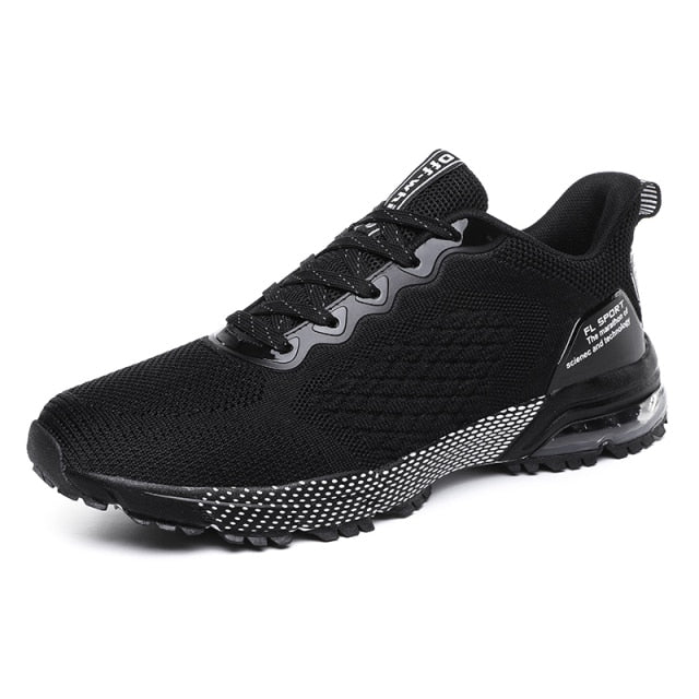 Men Trail Running Shoes Outdoor Cushioning Sole Breathable Athletic Footwear