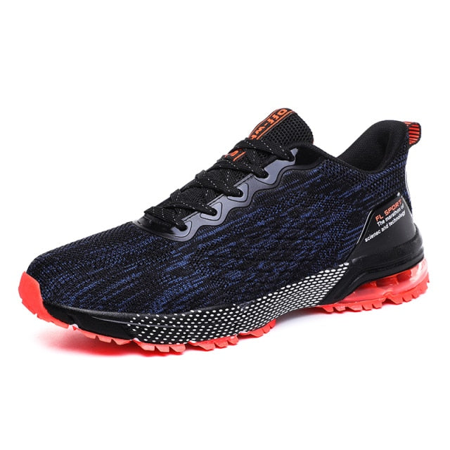 Men Trail Running Shoes Outdoor Cushioning Sole Breathable Athletic Footwear