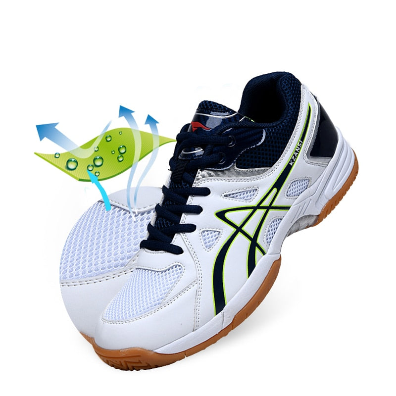 Mens Badminton Shoes Spring Lightweight Volleyball Sneakers