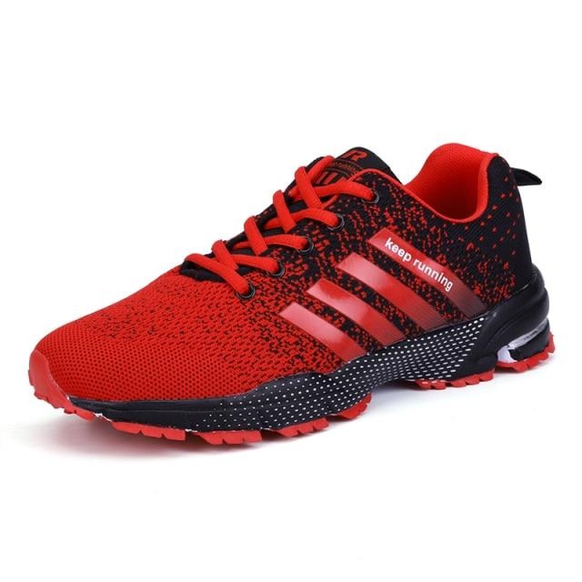 Breathable Keep Running Men Shoes Lightweight Non-slip Comfort Sneakers