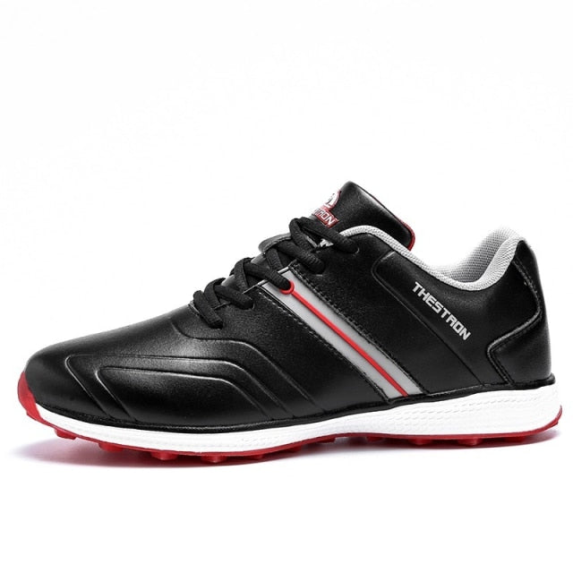 Waterproof Men Golf Shoes Professional Lightweight Outdoor Trainers Sneakers