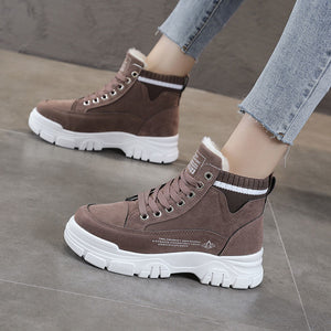 RASFAB 138 Casual Lace-up Winter Snow Boots Women's Shoes Zapatos