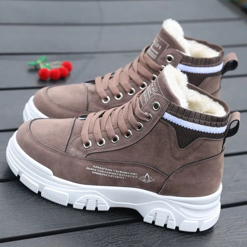 RASFAB 138 Casual Lace-up Winter Snow Boots Women's Shoes Zapatos