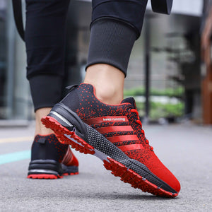 Breathable Keep Running Men Shoes Lightweight Non-slip Comfort Sneakers