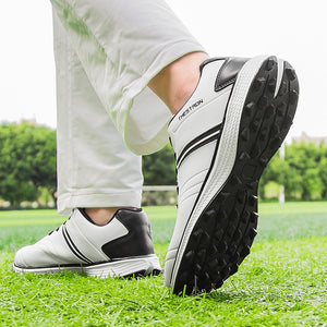 Waterproof Men Golf Shoes Professional Lightweight Outdoor Trainers Sneakers