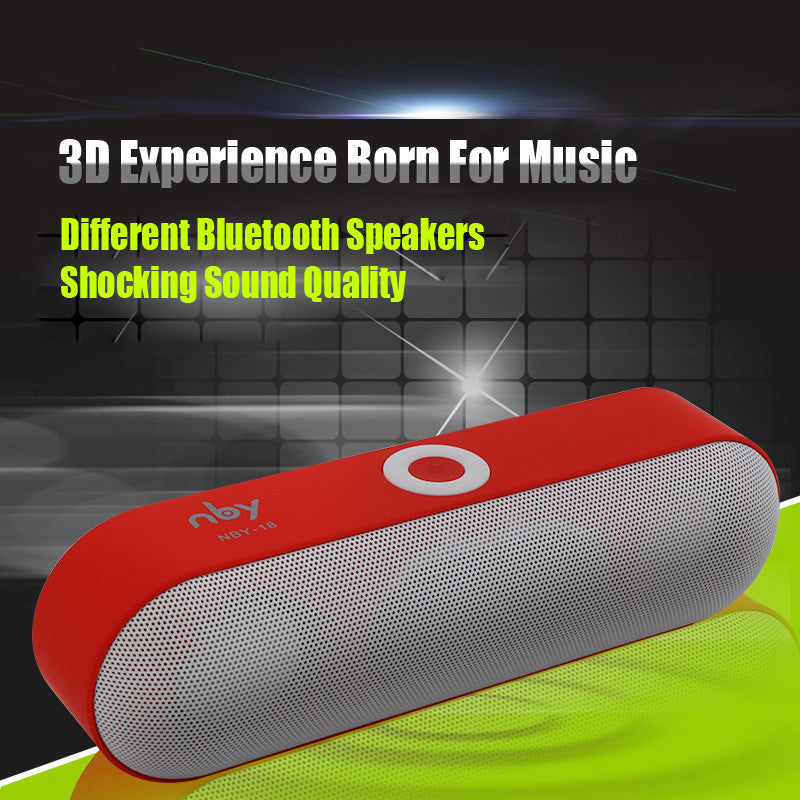 NBY Mini Bluetooth Portable Wireless Speaker - Gadgets - 99fab.com