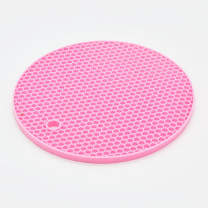 18cm Round Silicone Non-slip Heat Resistant Mat - kitchen - 99fab.com