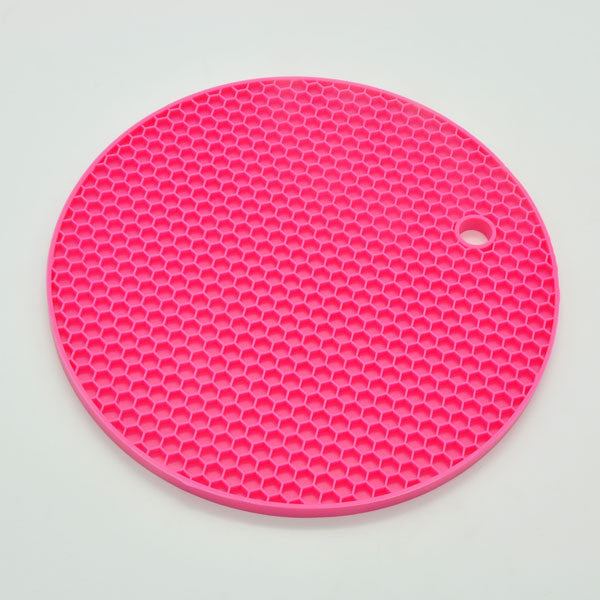 18cm Round Silicone Non-slip Heat Resistant Mat - kitchen - 99fab.com