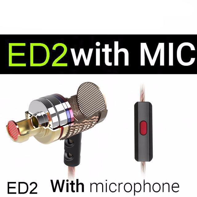 Professional In-Ear Earphone Metal Heavy Bass Sound - Gadgets - 99fab.com