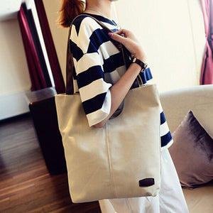 Women's high quality canvas shoulder handbags - women bags - 99fab.com