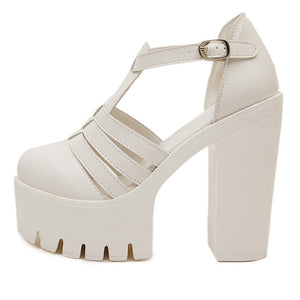 High Platform Casual Sandals - women shoes - 99fab.com